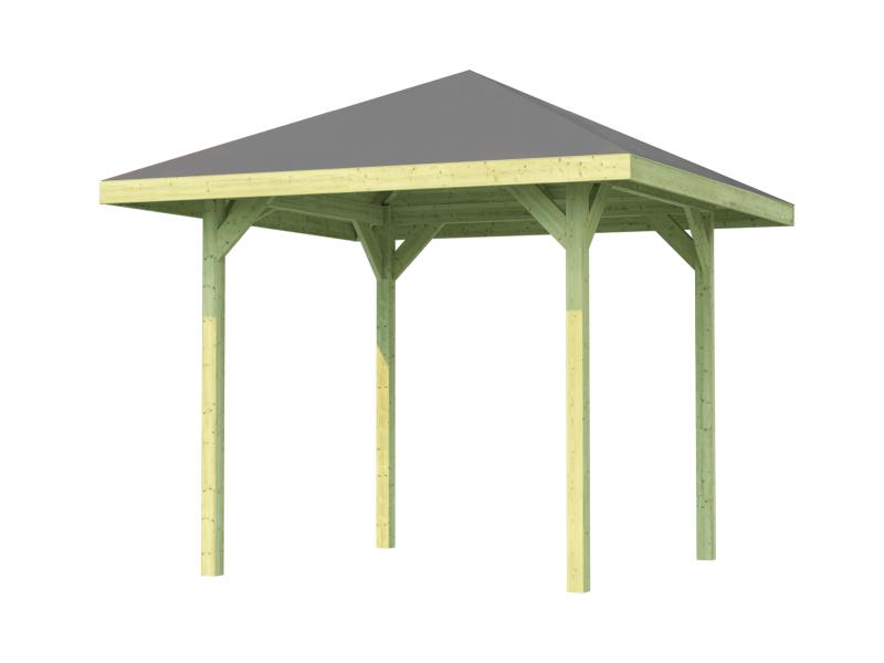 Weka Pavillon Gartenoase 651 Größe 1