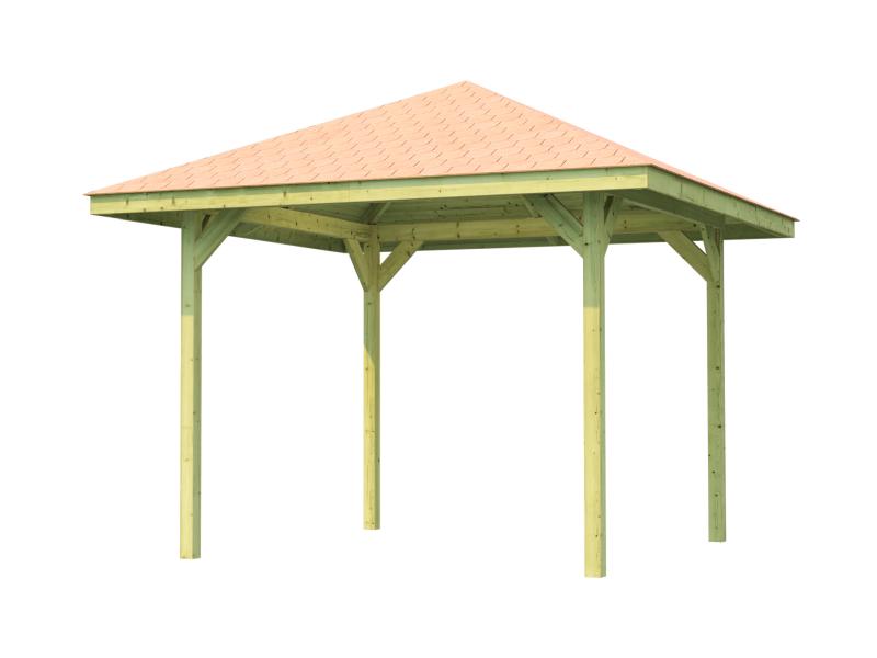 Weka Pavillon Gartenoase 651 Größe 2 Sparset