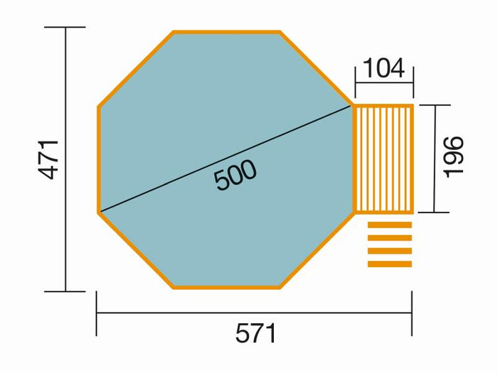 Weka Pool 593 B Gr. 2 Sparset inkl. Sandfilteranlage