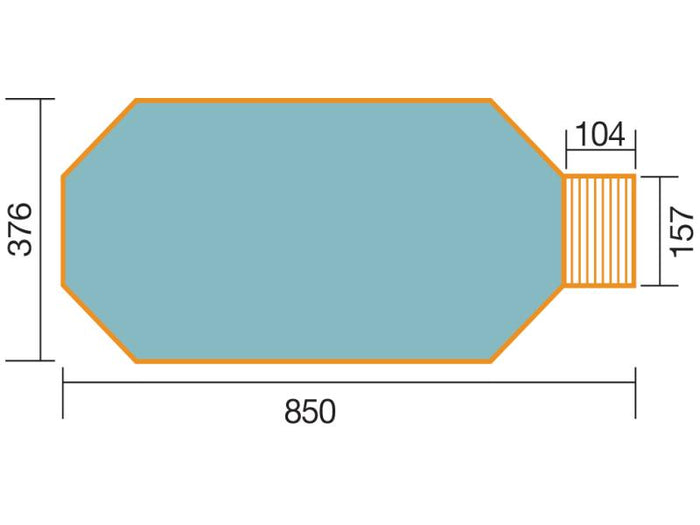 Weka Pool 594 A Sparset inkl. Sandfilteranlage