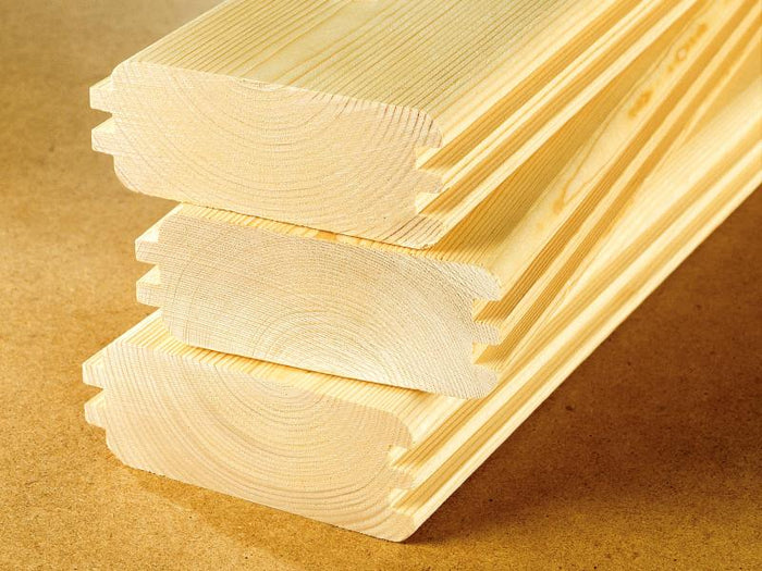 Weka Premium-Massivholzsauna 45 mm Turku 3 GTF ohne Ofen