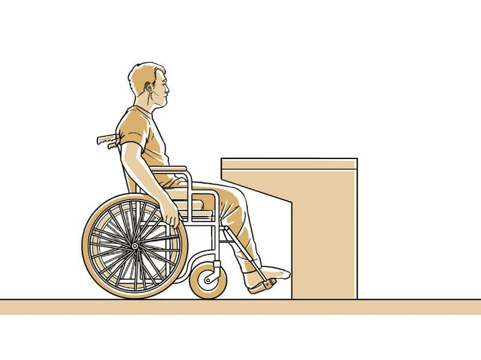 Weka Profi Hochbeet für Rollstuhlfahrer