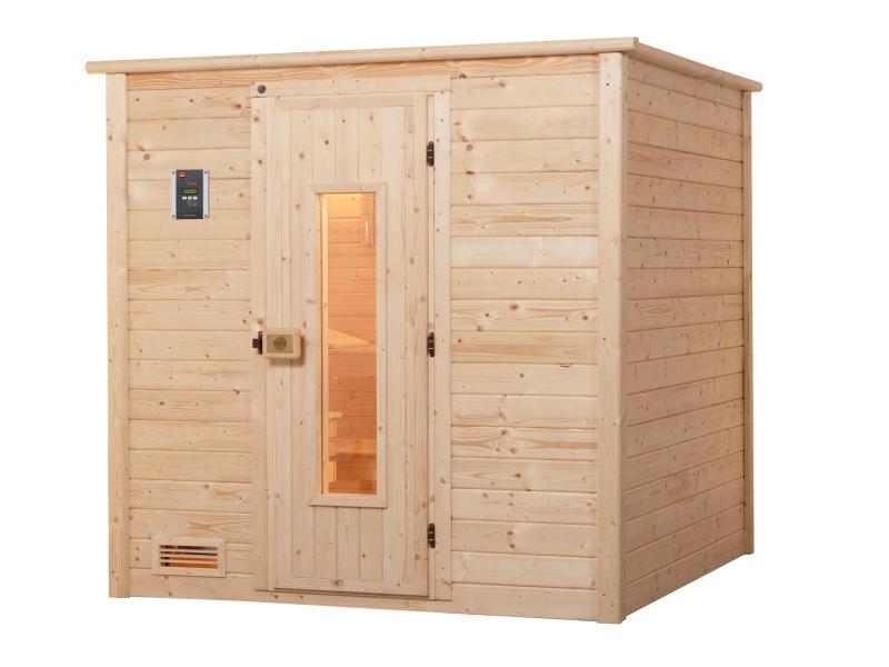 Weka Sauna Bergen Gr. 1 inkl. 7,5 kW BioS