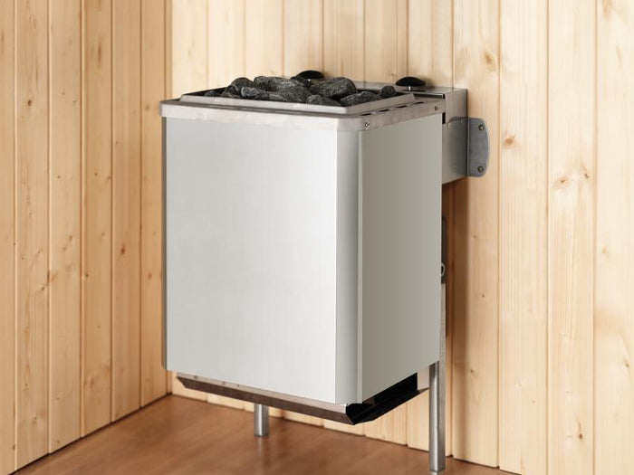 Weka Sauna Bergen Gr. 2 GT, inkl. 5,4 kW Ofen Kompakt integr. Steuerung