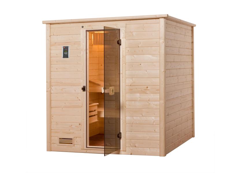Weka Sauna Bergen Gr. 2 inkl. 7,5 kW BioS