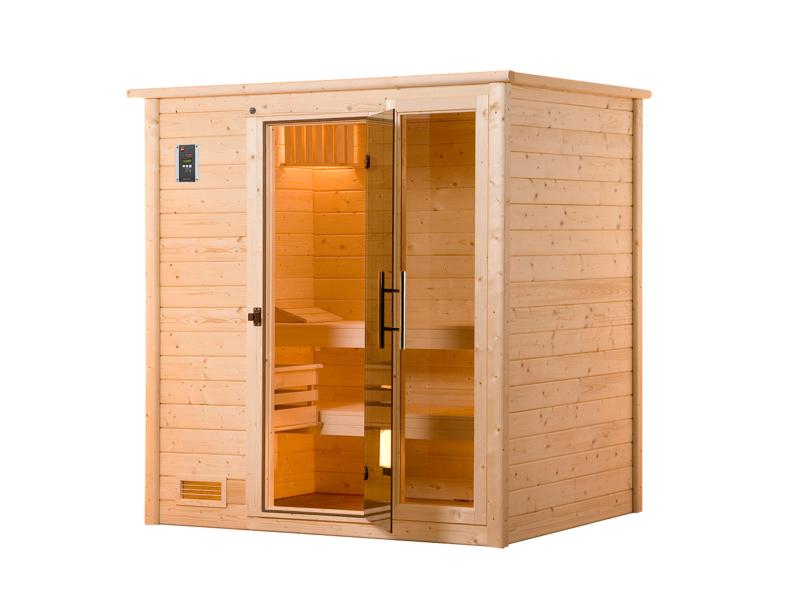 Weka Sauna Bergen Gr.1 inkl. 7,5 kW OS