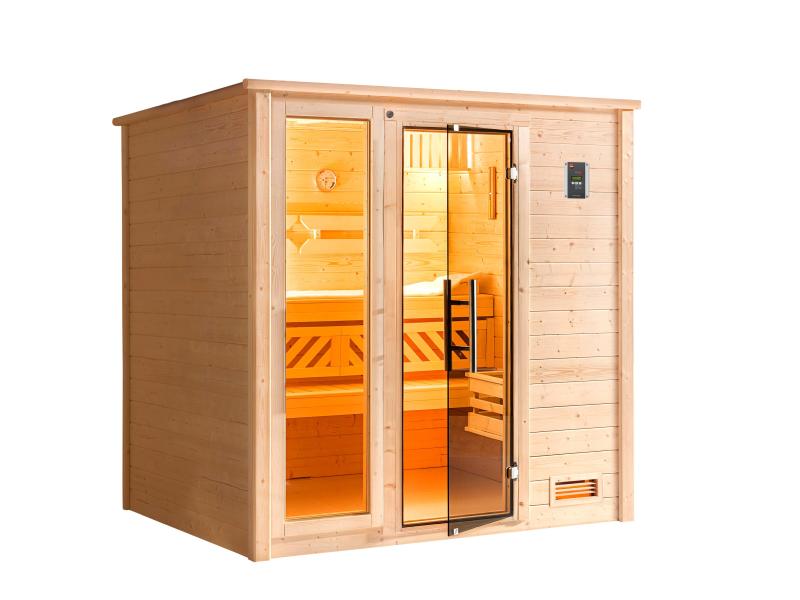 Weka Sauna Bergen Gr.2 inkl. 7,5 kW OS