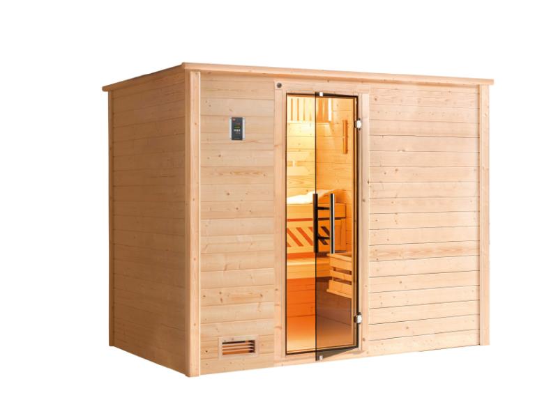 Weka Sauna Bergen Gr.3 inkl. 7,5 kW OS
