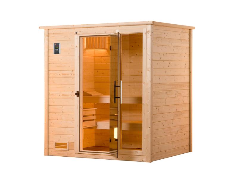 Weka Sauna Bergen inkl. 7,5 kW BioS