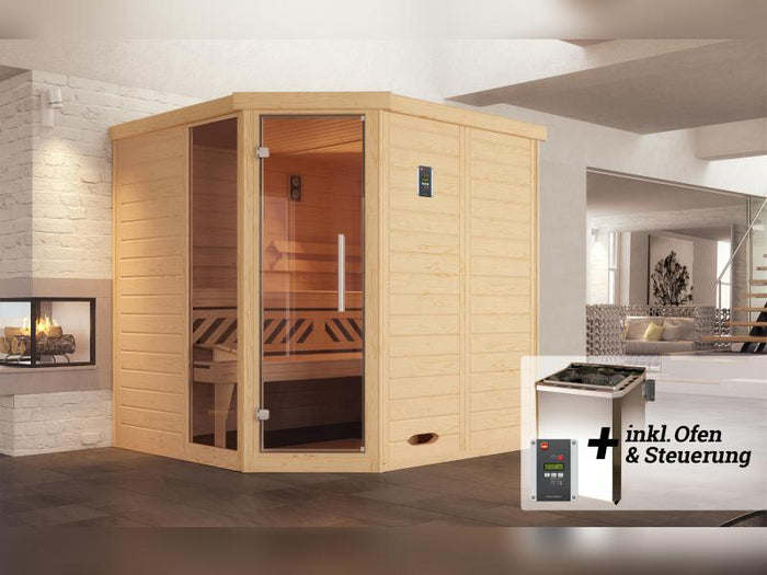 Weka Sauna Kemi Gr.2 inkl. 7,5 kW BioS