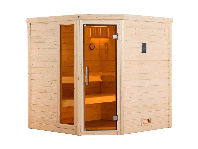 Weka Sauna Turku Gr.2 inkl. 7,5 kW BioS - GT/F