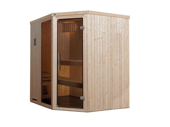 Weka Sauna Varberg Gr. 2 inkl. 7,5 kW BioS