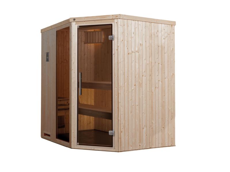 Weka Sauna Varberg Gr. 2 inkl. 7,5 kW OS