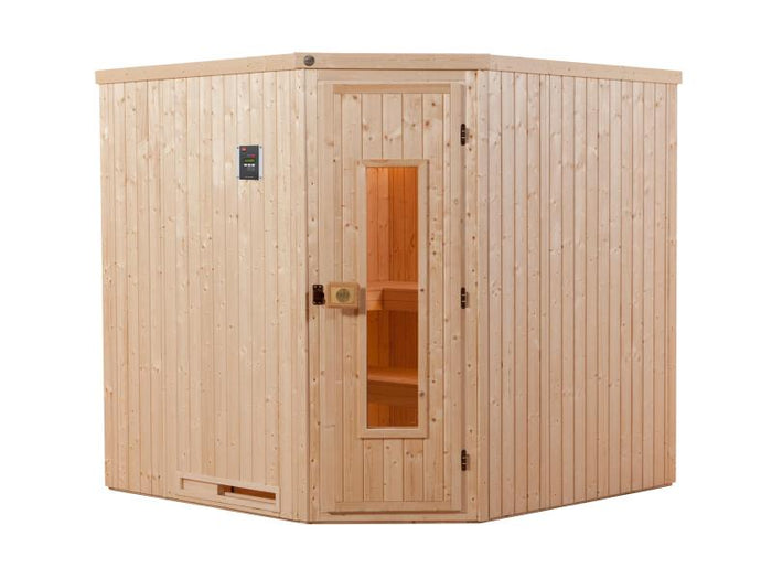 Weka Sauna Varberg Gr. 3 inkl. 7,5 kW BioS