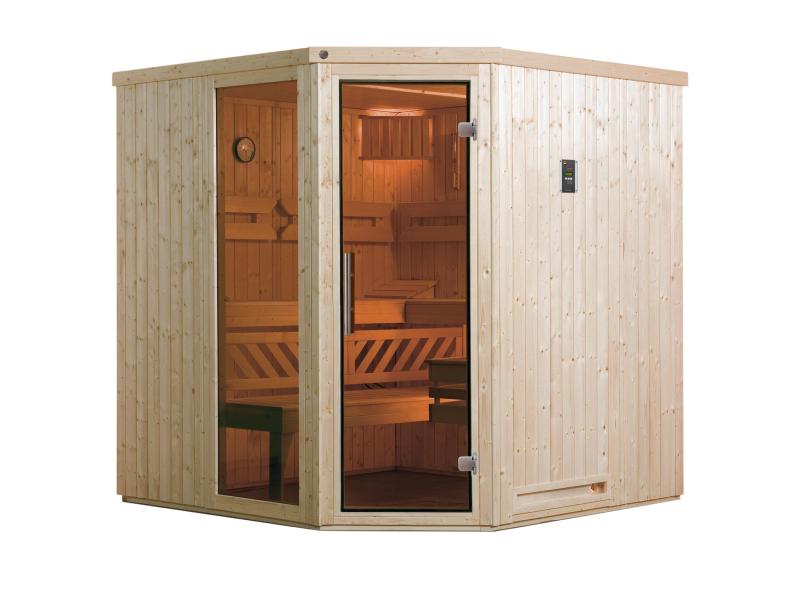 Weka Sauna Varberg Gr. 3 inkl. 7,5 kW BioS