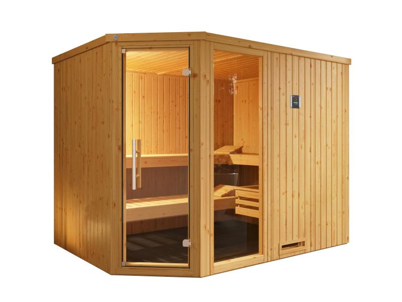 Weka Sauna Varberg Gr. 4 inkl. 7,5 kW BioS