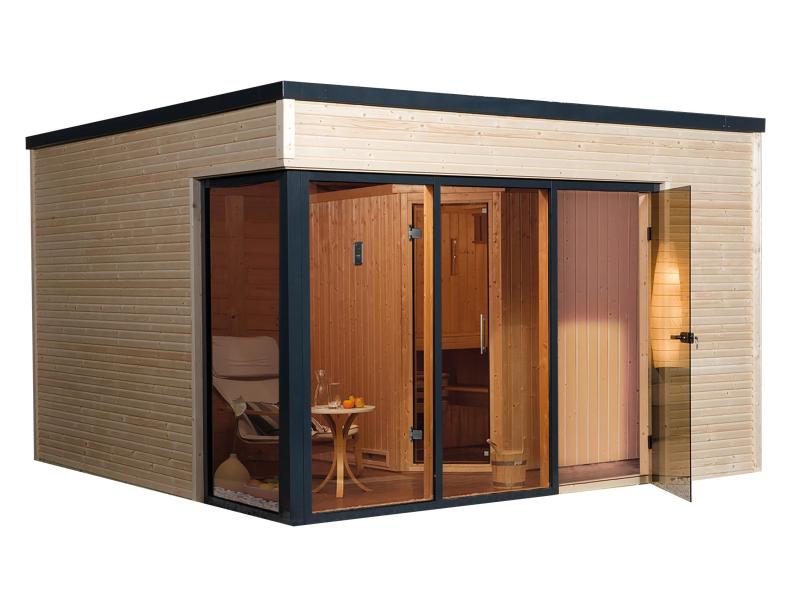 Weka Saunahaus Cubilis inkl. 7,5 kW OS