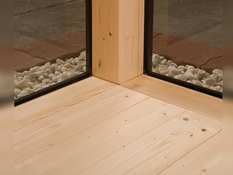 Weka Saunahaus Cubilis inkl. 7,5 kW OS