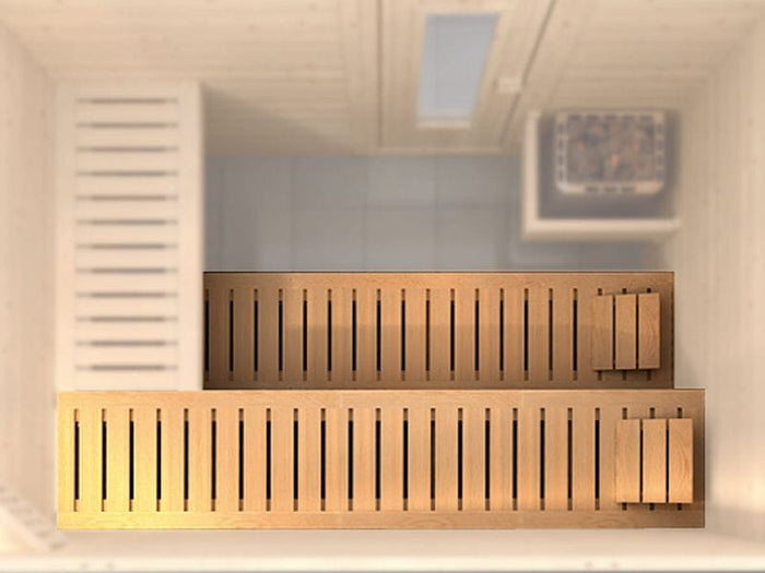 Weka Saunaliege  2 für Saunabreite ab 244 cm