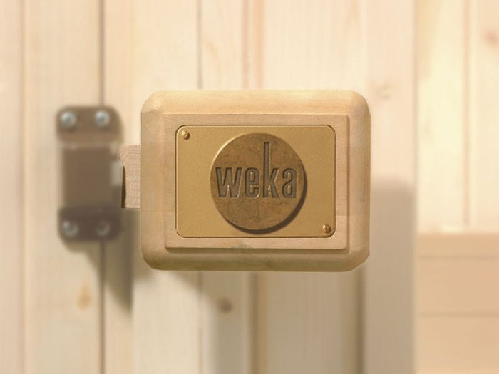 Weka Saunatürgriff-Set für Holztür