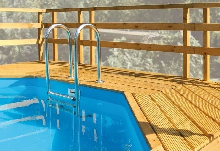 Weka Sonnendeck für Pool 593 B Gr. 1 594 und 594 A