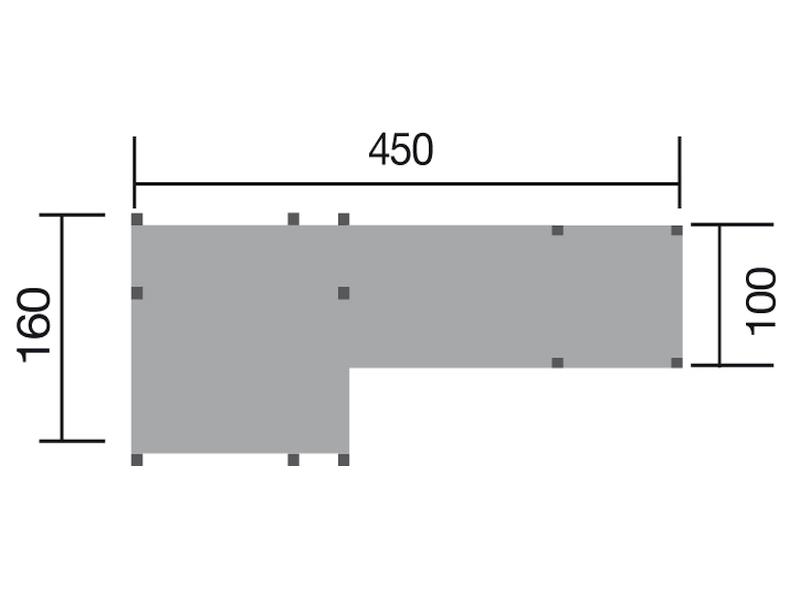 Weka Spiellandschaft 816 mit Satteldach