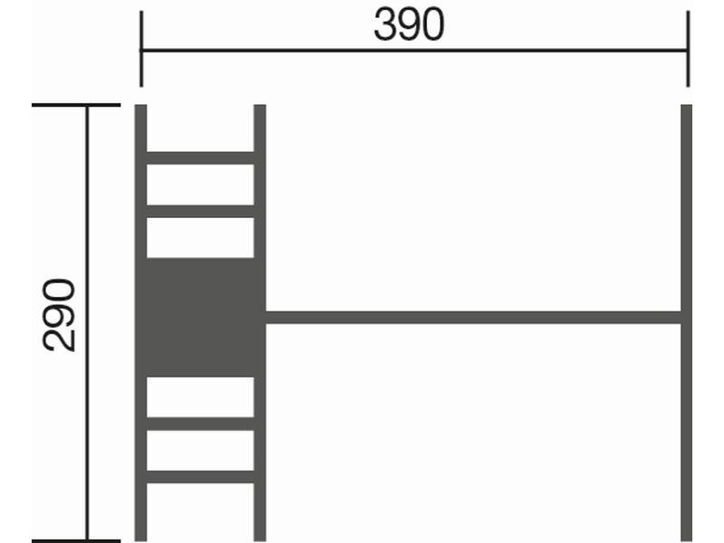 Weka Tabaluga Doppelschaukel inkl. Podest und Nestschaukel
