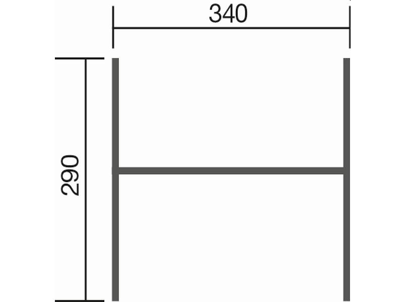 Weka Tabaluga Doppelschaukel inkl. Nestschaukel