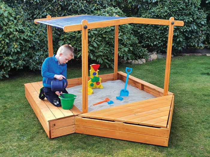 Weka Tabaluga Sandkasten Arktos, honigbraun