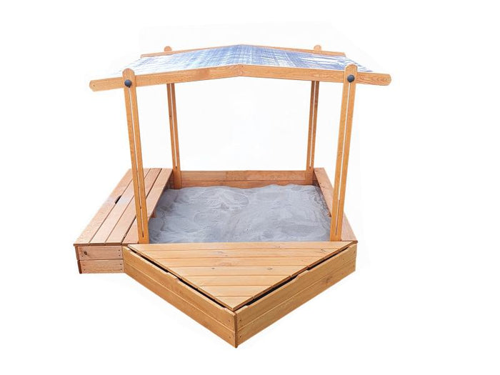 Weka Tabaluga Sandkasten Arktos, honigbraun