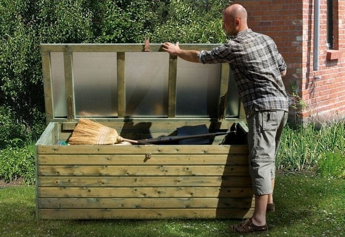 Weka Terrassentruhe mit Deckel kdi