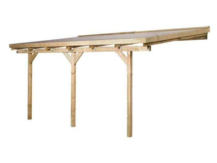 Weka Terrassenüberdachung 671 Größe 2 kdi