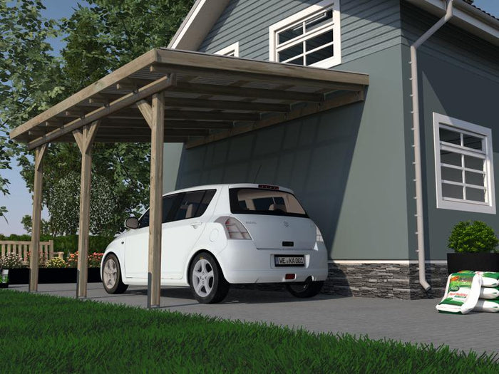 Weka Terrassenüberdachung 671 Größe 3 kdi