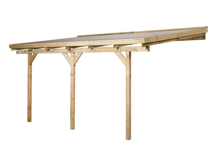 Weka Terrassenüberdachung 671 Größe 3 kdi