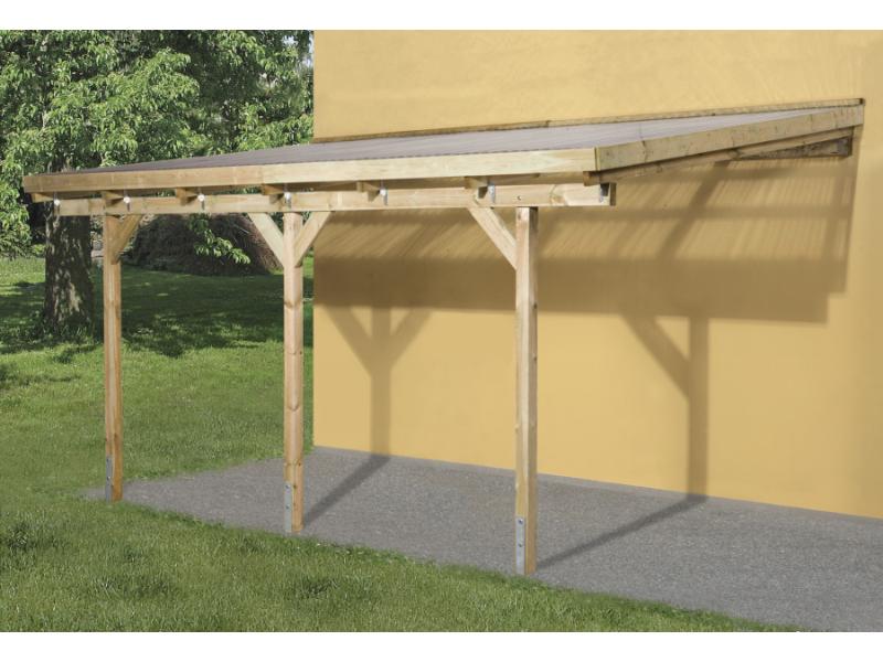 Weka Terrassenüberdachung 671 Größe 4 kdi