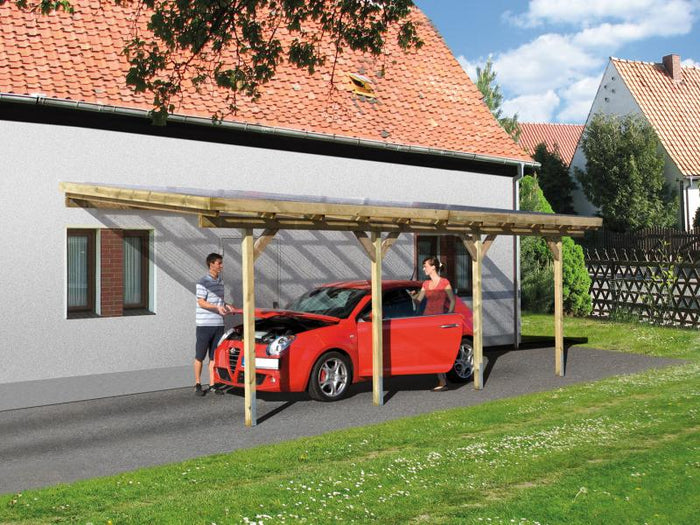 Weka Terrassenüberdachung 671 Größe 5 kdi