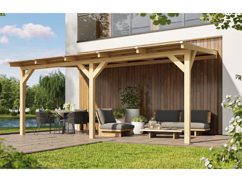 Weka Terrassenüberdachung 672 Größe 4