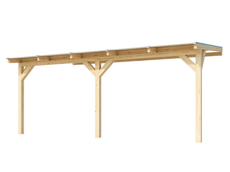 Weka Terrassenüberdachung 672 Größe 4