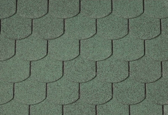 Wolff Dachschindeln Biberschwanz grün 24 Pakete