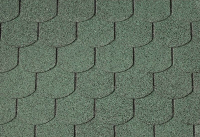 Wolff Dachschindeln Biberschwanz grün 3 Pakete