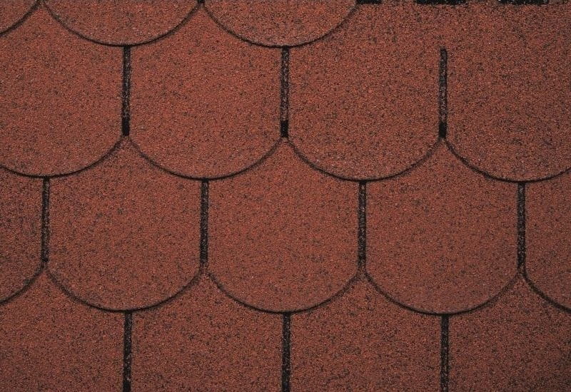 Wolff Dachschindeln Biberschwanz rot 27 Pak.