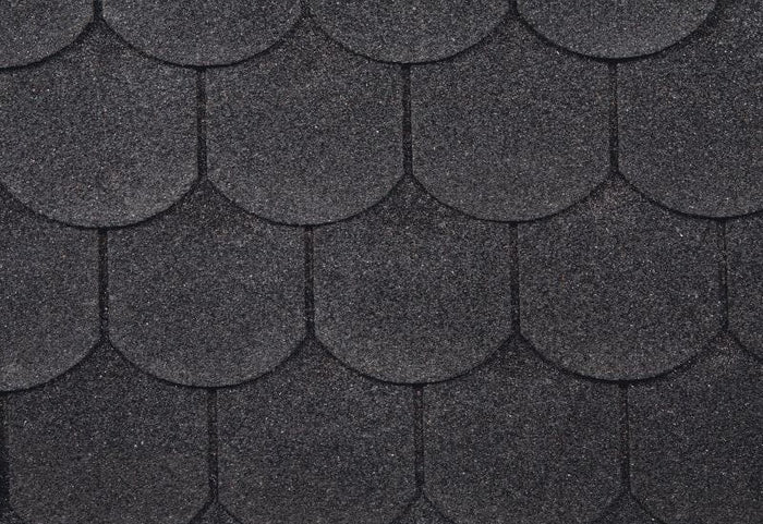 Wolff Dachschindeln Biberschwanz schwarz 24 Pakete