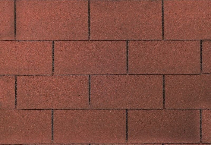 Wolff Dachschindeln Rechteck rot 7 Pakete