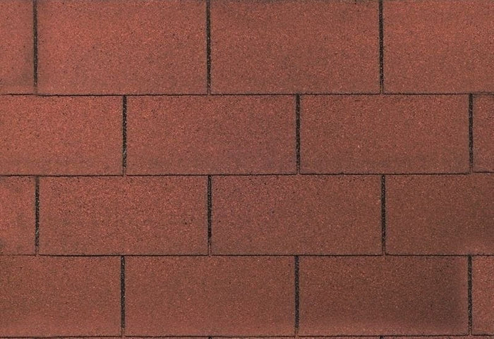 Wolff Dachschindeln Rechteck rot