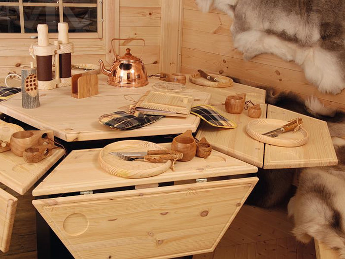 Wolff Finnhaus 6-Eck Tischplatte für Grillkota 9