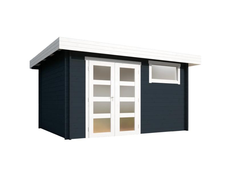 Wolff Finnhaus Aktionshaus Lille A Anthrazit, inkl. Fußboden