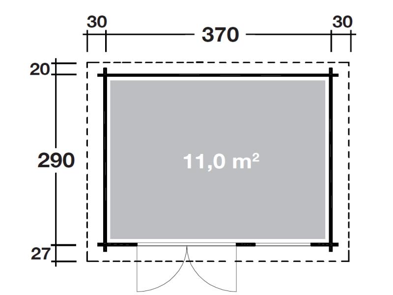 Wolff Finnhaus Aktionshaus Lille A gletschergrau