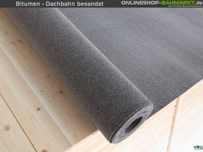 Wolff Finnhaus Bitumen- Dachbahn besandet 15 m