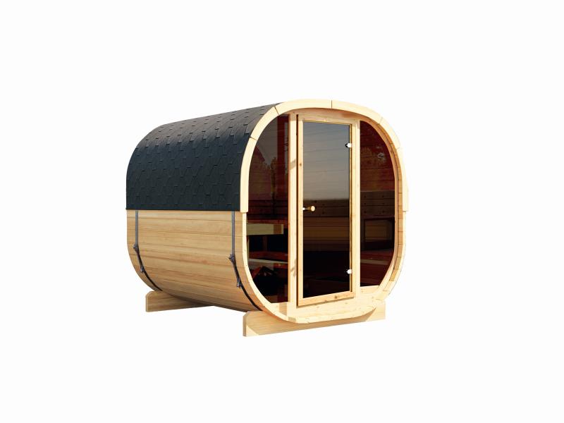 Wolff Finnhaus Cube Saunafass 230 Art 2 Bausatz Typ 2