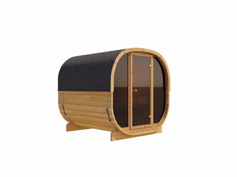 Wolff Finnhaus Cube Saunafass 230 Thermoholz Art 2 Bausatz Typ 2